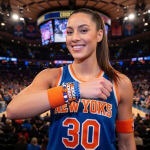 New York  Knicks Beaded Bracelet Set